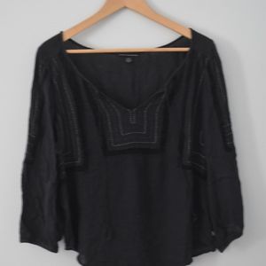 American Eagle Navy Blouse